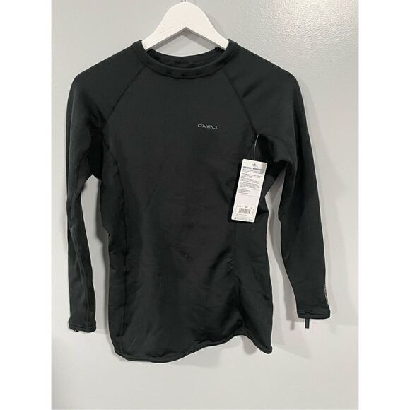 O'Neill Thermo-X Long Sleeve Crew Rashguard - Men's X-Large XL Black NWT - Picture 2 of 8